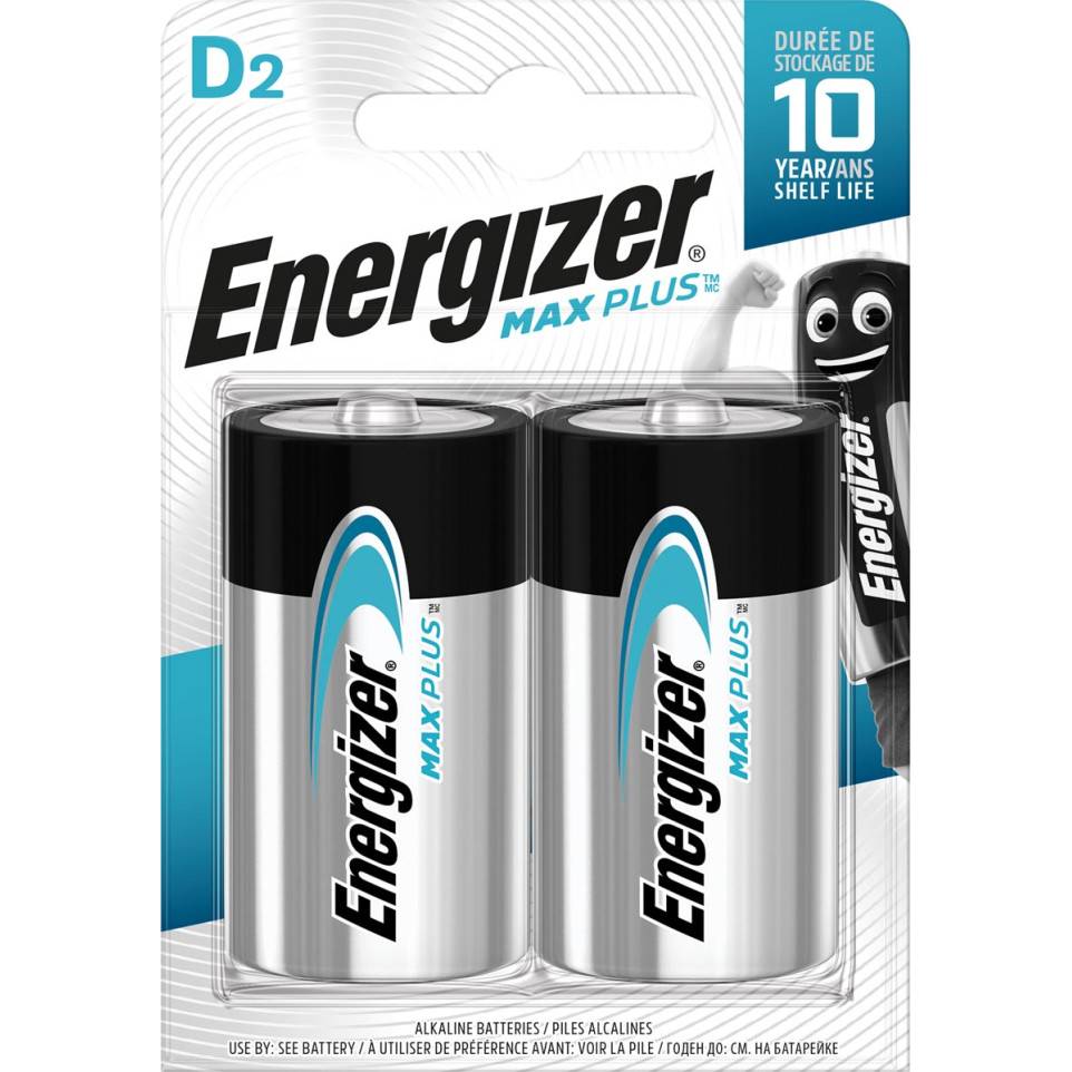 Energizer Piles Max Plus D Blister De Pi Ces