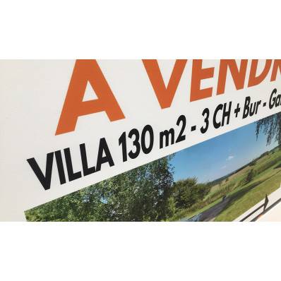 Panneau PVC alvéolaire vendu en plaque