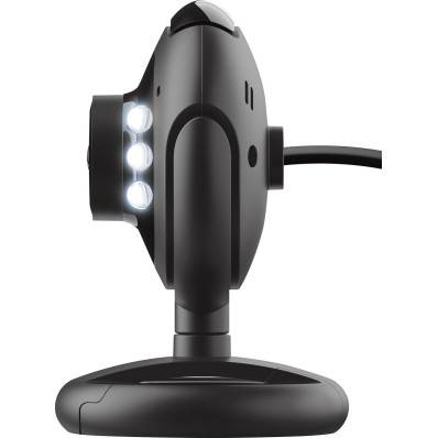 Trust Spotlight Pro webcam, avec microphone et diodes d'éclairage intégrés
