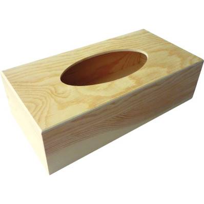Graine Créative boîte pour mouchoirs, en bois, pour décorer