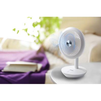 Domo ventilateur de table My Fan, rechargeable via USB