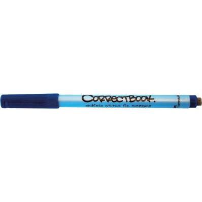 Correctbook crayon effaçable, largeur de trait: 0,6 mm, bleu