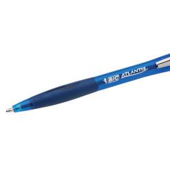 Bic stylo bille M10 Clic, pointe moyenne, bleu, blister de 2 pièces