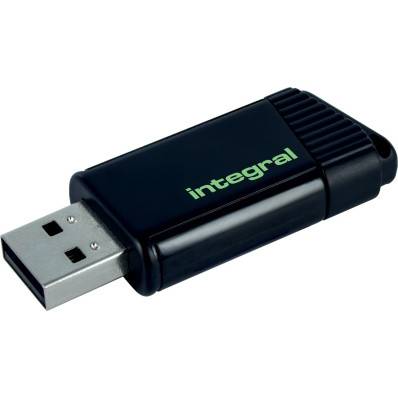 Integral Pulse clé USB 2.0, 128 Go, noir/jaune