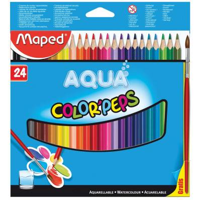 GIOTTO - Crayon gras de couleur Multicolore, 24 …