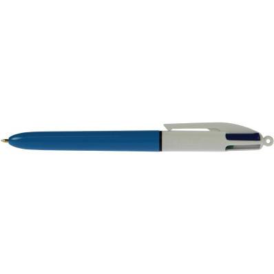Bic 4 Colours Original, stylo bille, 0,32 mm, 4 couleurs d'encre classique,  bleu