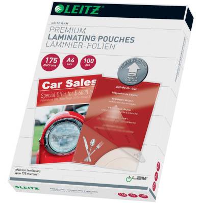Leitz Ilam pochette à plastifier ft A4, 350 micron (2 x 175 micron