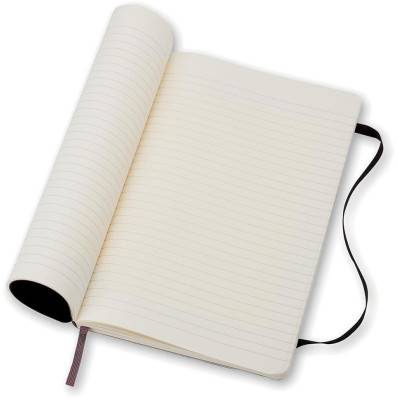 Carnet classique Moleskine, Papier blanc, 19 cm x 25 cm, 70 g/m² | 18586234