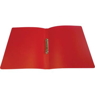 Farde À Anneaux A4 4,2cm PVC Rouge 2 Anneaux Ronds - Fournitures de bureau 