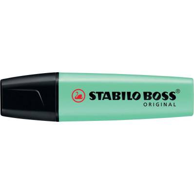 STABILO Boss surligneurs pastel, étui de 15 avec support