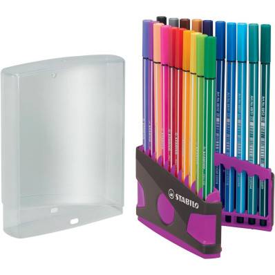 Pen 68 brush, ColorParade, doos, 20 in kleuren