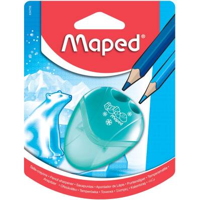 Taille-crayon Maped Igloo 1 trou Avec réserve Bleu ou Vert : Chez  Rentreediscount Fournitures scolaires