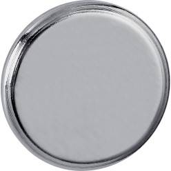 MAUL Aimant O-néodyme, Ø5x10mm, 1,1kg, blist 10pcs, argent clair, pour  tableau blanc