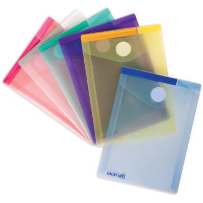 Tarifold pochette-documents Collection Color pour ft A6 (165 x 109 mm),  paquet de 6 pièces