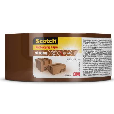 SCOTCH Ruban d'emballage brun 48mm x 20m + dérouleur