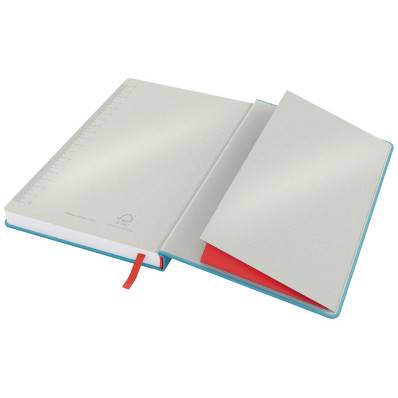 zwak Geroosterd kast Leitz Cosy notitieboek met harde kaft, voor ft A5, gelijnd, blauw