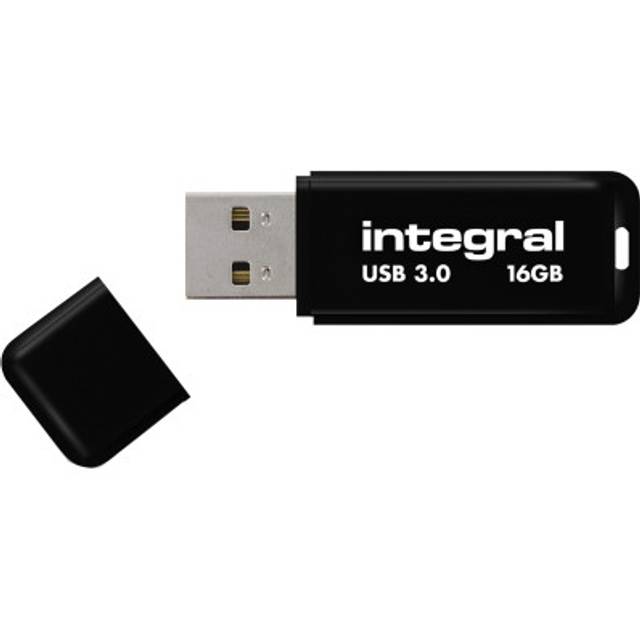 Integral clé USB 3.0, 16 Go, noir