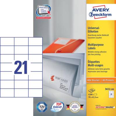 Avery Family étiquettes ardoise, ft 9,5 x 6,3 cm, sachet brochable avec 10  étiquettes