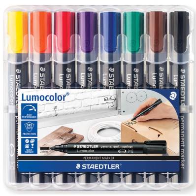 Staedtler Lumocolor White board Marker - étui en plastique