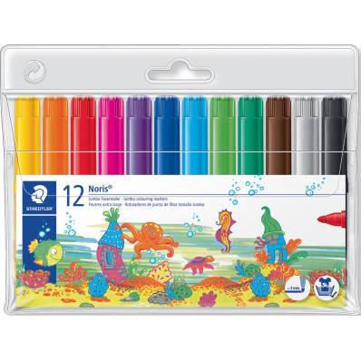 Etui de 12 feutres - Assortiment de couleurs STAEDTLER Noris Club