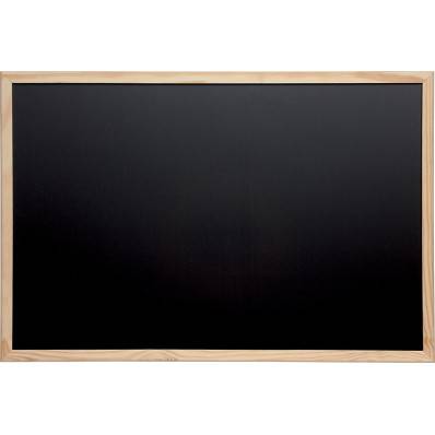 Maul Tableau noir pour craie, cadre bois, 60x90cm