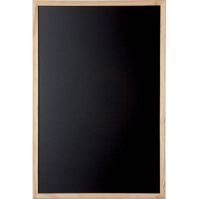 Maul Tableau noir pour craie, cadre bois, 40x60cm