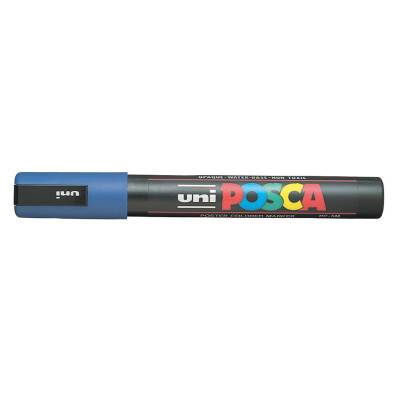 uni-ball stylo-pinceau peinture à l'eau PoscaBrush bleu foncé
