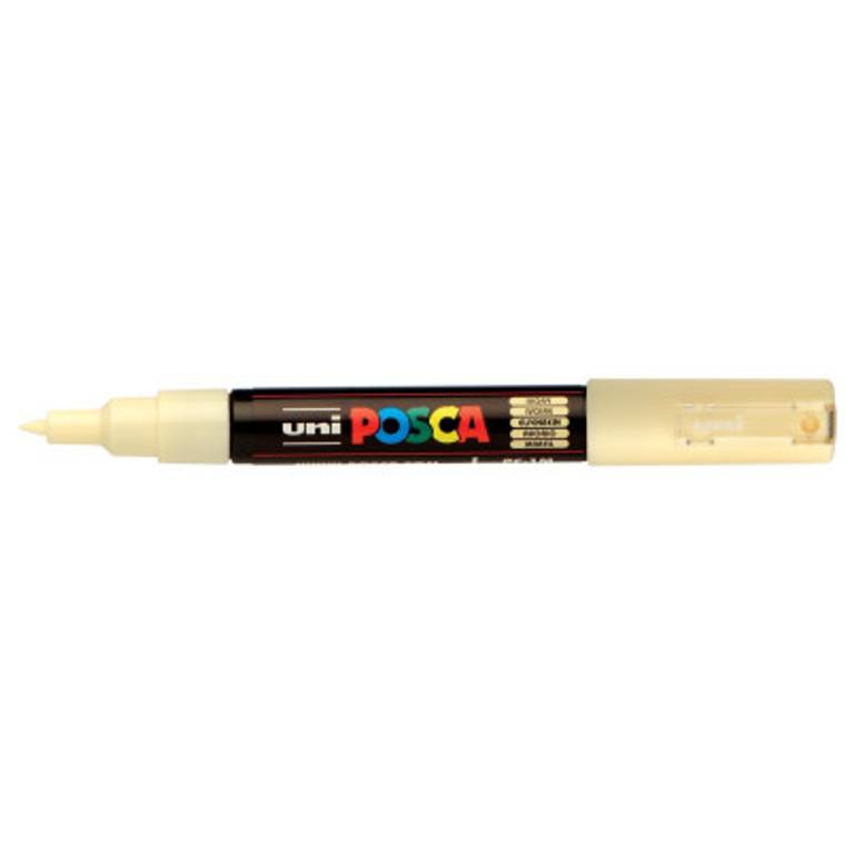 Uni POSCA marqueur peinture, PC-1MC, 0,7 mm, ivoire