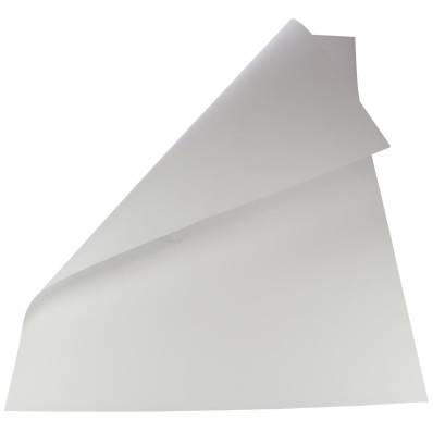 Folia papier crépon 250 x 50 cm - blanc Folia