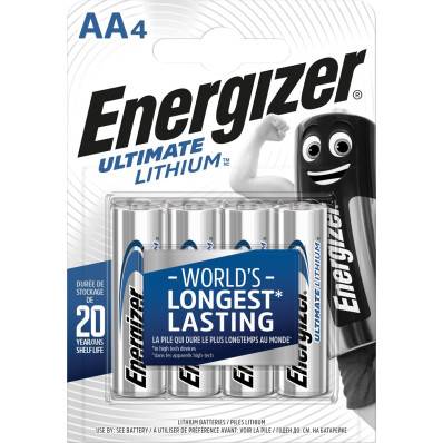 Piles Energizer Ultimate Lithium AAA, paquet de 4