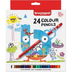 Crayon carioca Baby 3-en-1, boîte de 6 pièces de couleurs assorties