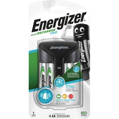 Duracell chargeur Hi-Speed Advanced Charger, 2 AA et 2 AAA piles inclus,  sous blister
