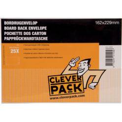 Cleverpack enveloppes à bulles d'air, ft 180 x 265 mm, avec bande adhésive,  blanc, paquet de 10 pièces