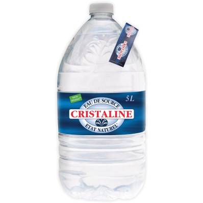 Bonbonne d'eau de source Cristaline - 5 L pas cher