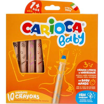 Crayons de couleur aquarellables Carioca - Crayons aquarelles - 10