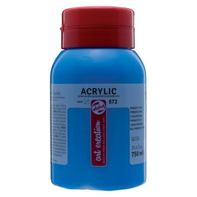 Tube De Peinture Acrylique Art Creation Talens 75ML Cyan Primaire