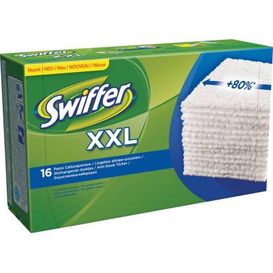 Recharge de lingettes anti-poussière XXL (3 x 12 pièces)