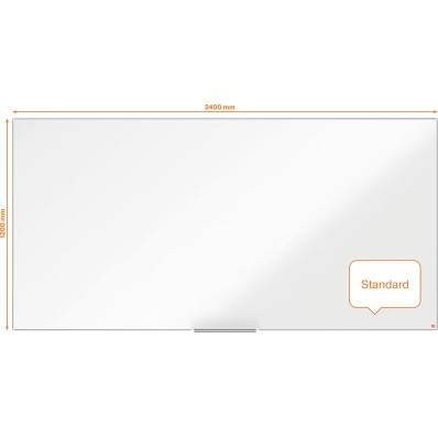 Legamaster tableau blanc magnétique sans bord Essence, ft 60 x 90 cm