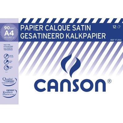 Canson - Papier calque Canson - A4 21 x 29,7 cm - 70 g/m²