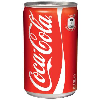 Coca-Cola boisson rafraîchissante, mini canette de 15 cl, paquet de 24  pièces
