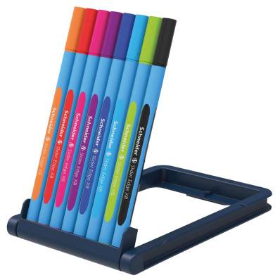 SCHNEIDER Pochette de 4 stylos à bille Slider Basic Pointe Extra Large  Multicolore - Stylo & feutre - LDLC