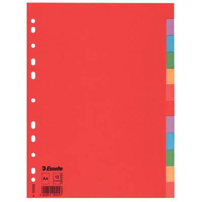 Atoma intercalaires, pour cahiers A4+, en PP, jeu de 6, couleurs assorties