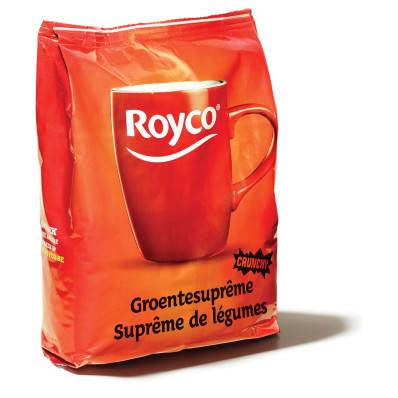 048142:Royco Minute Soup legumes, pour automates, 140 ml, 90