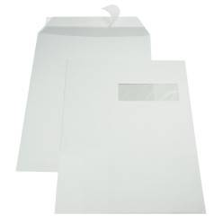 Paquet 50x Enveloppes C5 162x229mm GPV - blanc - bande