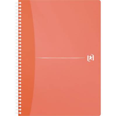 Cahier - A4 (21x29,7cm) - Grands carreaux - 160 pages - couverture en  polypro - à spirale - Oxford - Achat en ligne