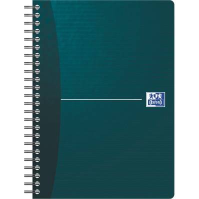 Oxford Office Essentials cahier à reliure spirale, 180 pages, ft A5, ligné,  couleurs assorties