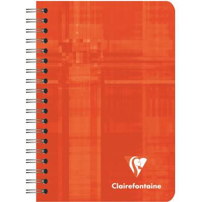 Clairefontaine 8502C Un Carnet à Spirale - 9x14 cm - 180 Pages