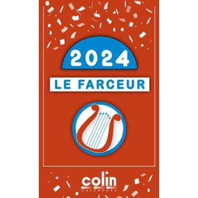 Bloc éphéméride Le Farceur François Pirette 2024