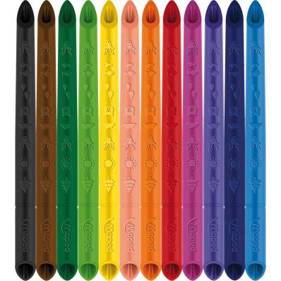 Maped Color'Peps Infinity crayon de couleur, 12 crayons