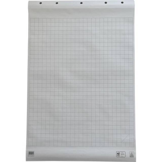 Work bloc de papier, recharge pour tableaux de conférence, carré, ft 65 x  98 cm, bloc de 50 feuilles